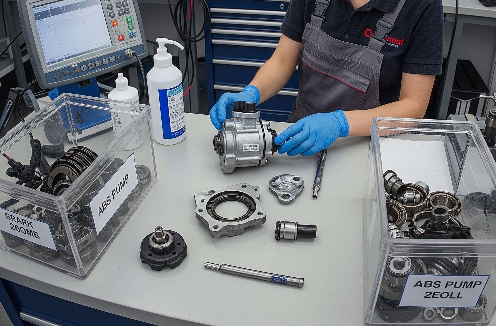 Reparatie van ABS pomp